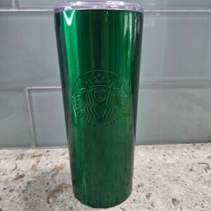 Starbucks 20oz Tumbler, Stainless‎ Steel, Emerald Green, Cold Cup